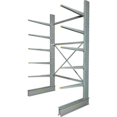 Global Industrial™ Single Sided Heavy Duty Cantilever Rack Starter, 72"Wx46"Dx120"H