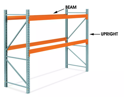 Interlake Mecalux Pre Configured Pallet Rack Starter Pack