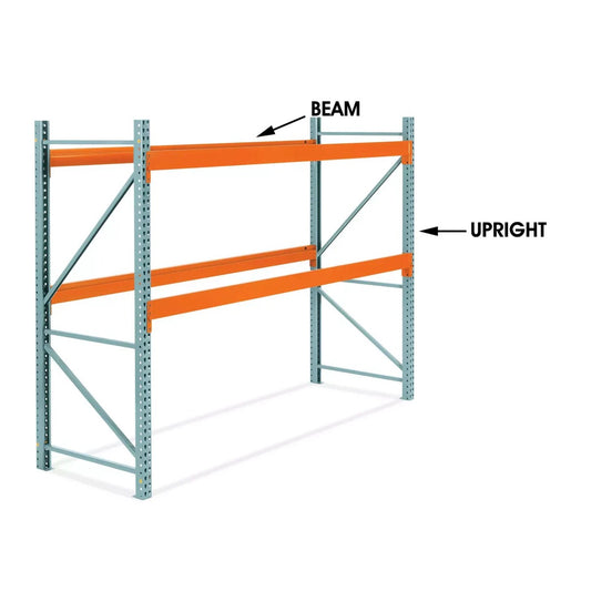 Interlake Mecalux 96x48x192 Add-On Bay